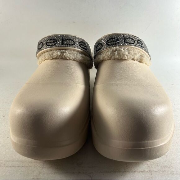 Bebe Janessa Women’s Clogs Lined Shoes Natural Tan Size 8 - Picture 2 of 8